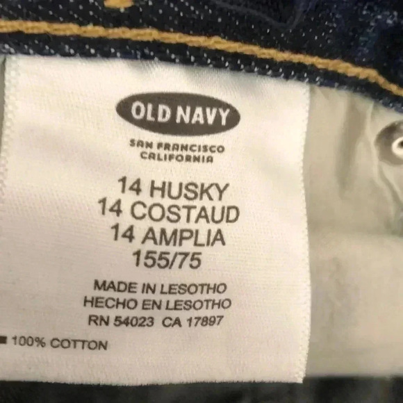 💥🆕Old Navy Husky Jeans 14🆕 - Picture 4 of 4